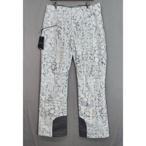Obermeyer Malta Womens Ski Pants Regular Fit Insulated Straight Leg Gray 14L NWT